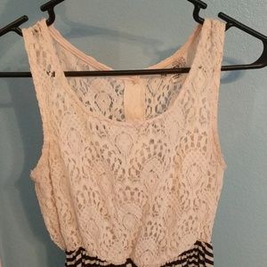 Knee length dress